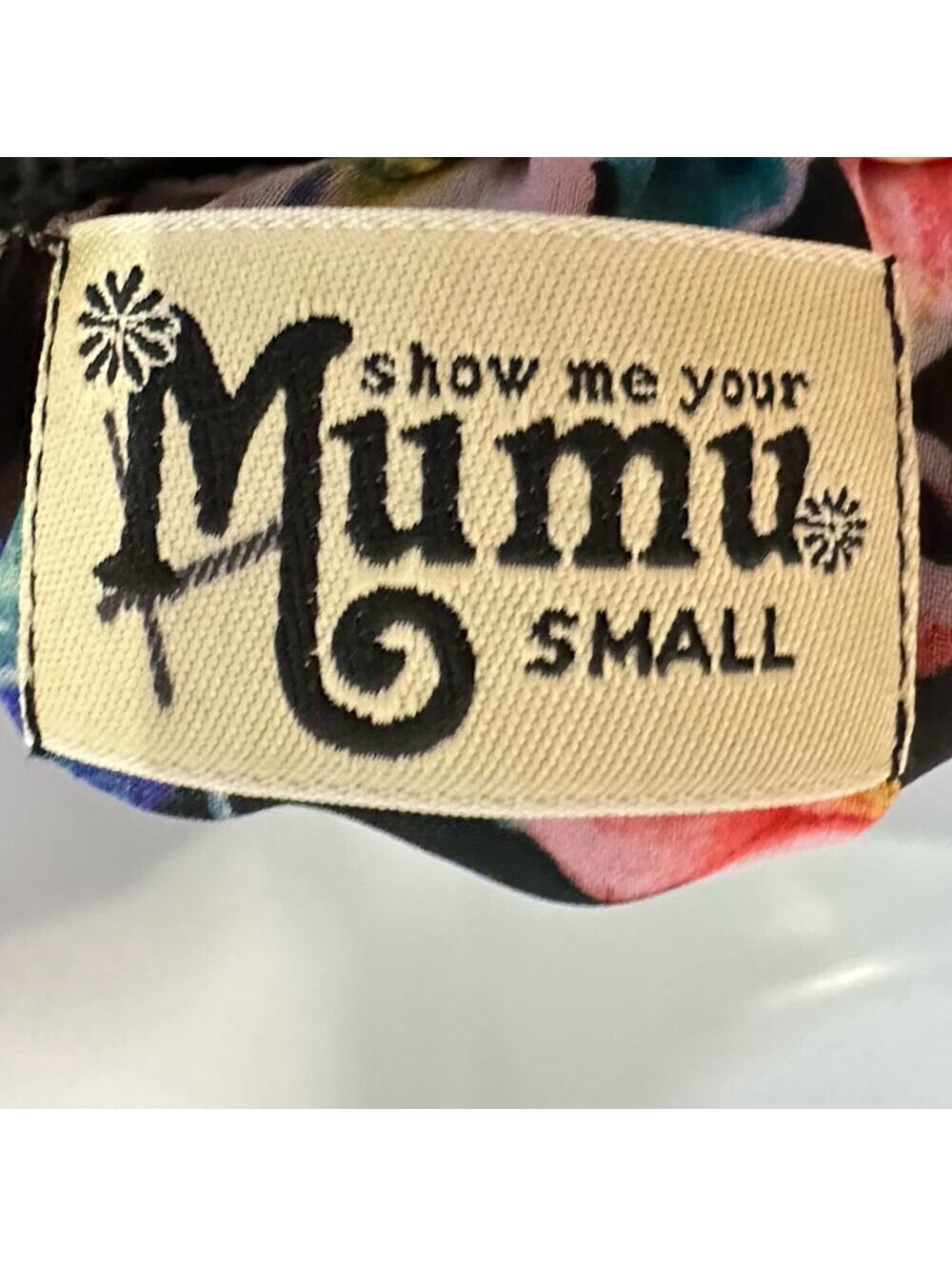 Show Me Your Mumu Hammock Halter Mini Dress in Hololumu Tropical, SM - Picture 6 of 8